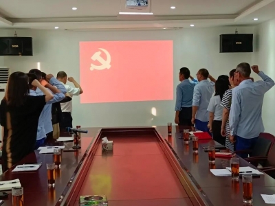 不忘初心，砥礪前行——?jiǎng)?chuàng)輝電氣黨支部開(kāi)展“對(duì)黨說(shuō)句心里話(huà)”主題黨日活動(dòng)